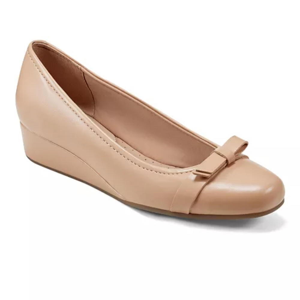 Women's Gerta Slip-On Square Toe Dress Wedges